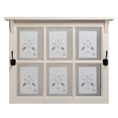 Adorno Ventana con Gancho Madera Vgo  48 x 7 cm Beige