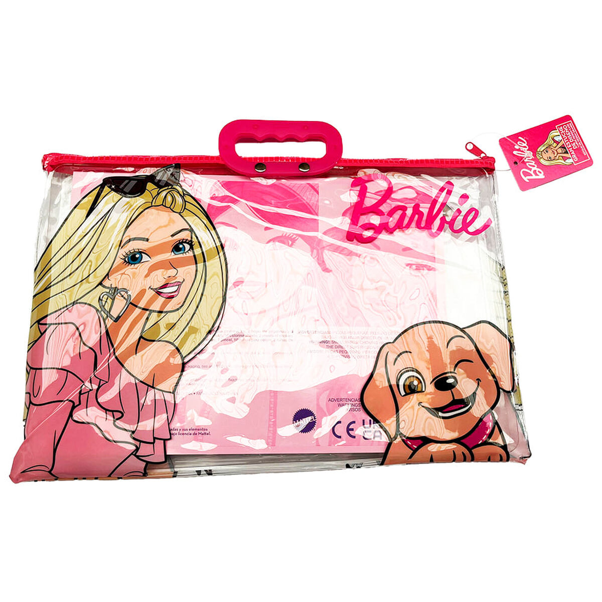Estuche con Accesorios para Pintar Barbie