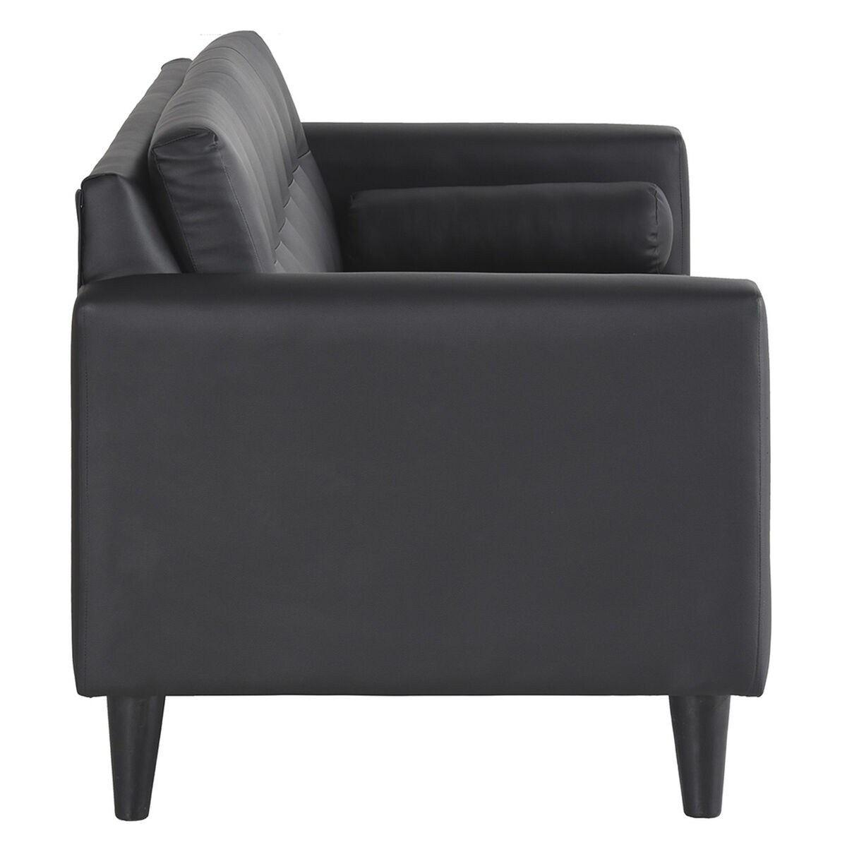 Sof&aacute; Bodevir Retro 3 Cuerpos Negro