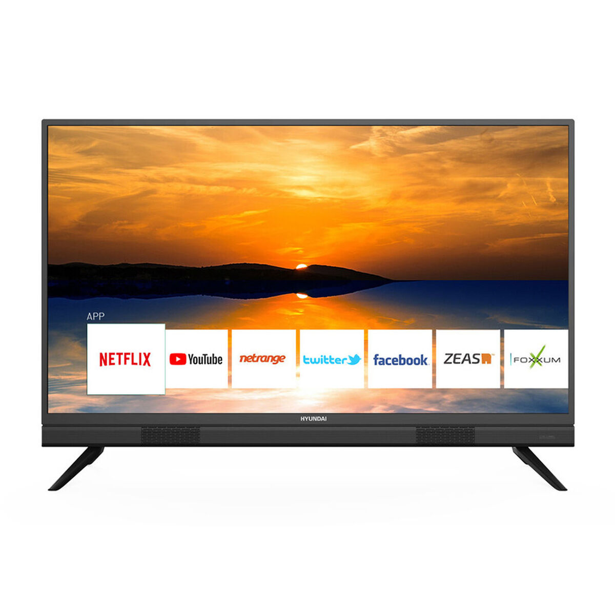 Combo LED 40" Hyundai HY40FSB20 Smart TV Full HD +  Reproductor Streaming Roku Express 4K