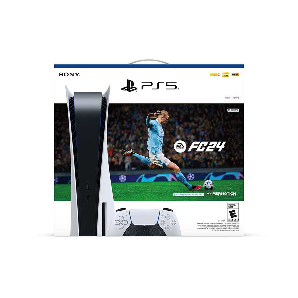 Consola Sony PlayStation 5 EA Sports FC 24 con Disco + Control