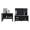 Rack TV Hasta 65" con Puerta + Arrimo Tuhome Essential