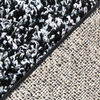 Alfombra Shaggy Bicolor 50 X 100 Cm Black Gray