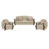 Juego de Living Innovamuebles New Bugambilia Sofá 3 Cuerpos + Sofá 2 Cuerpos Beige