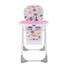 Silla de Comer Plegable Rosada