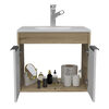 Mueble Lavamanos TuHome Carter Flotante Duna-Blanco
