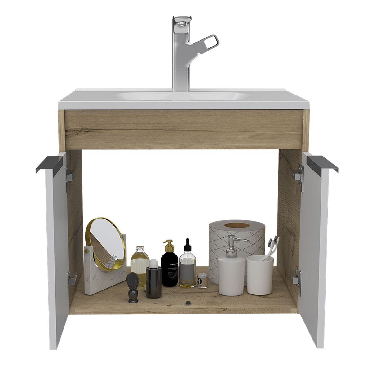Mueble Lavamanos TuHome Carter Flotante Duna-Blanco