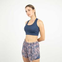 Peto Deportivo Mujer Black County Azul, Lila, Negro