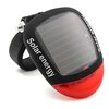 Luz Led Trasera Bicicleta Solar Contra Agua Recargable Pro Outdoor