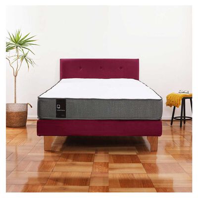 Imagen 1 del producto Cama Europea Latam Home 1,5 Plazas Zen Best Burdeo