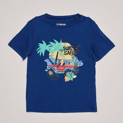 Polera Manga Corta Niño Chess Baby