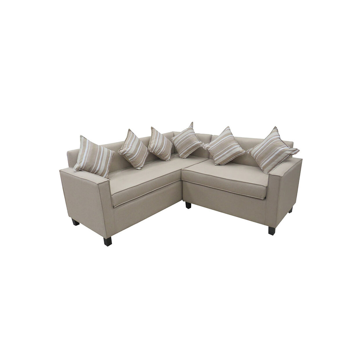 Seccional Almore Constanza 5 Cuerpos Beige