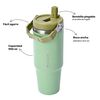 Botella Térmica Insulada Travel Mug 900ml Green Lhotse