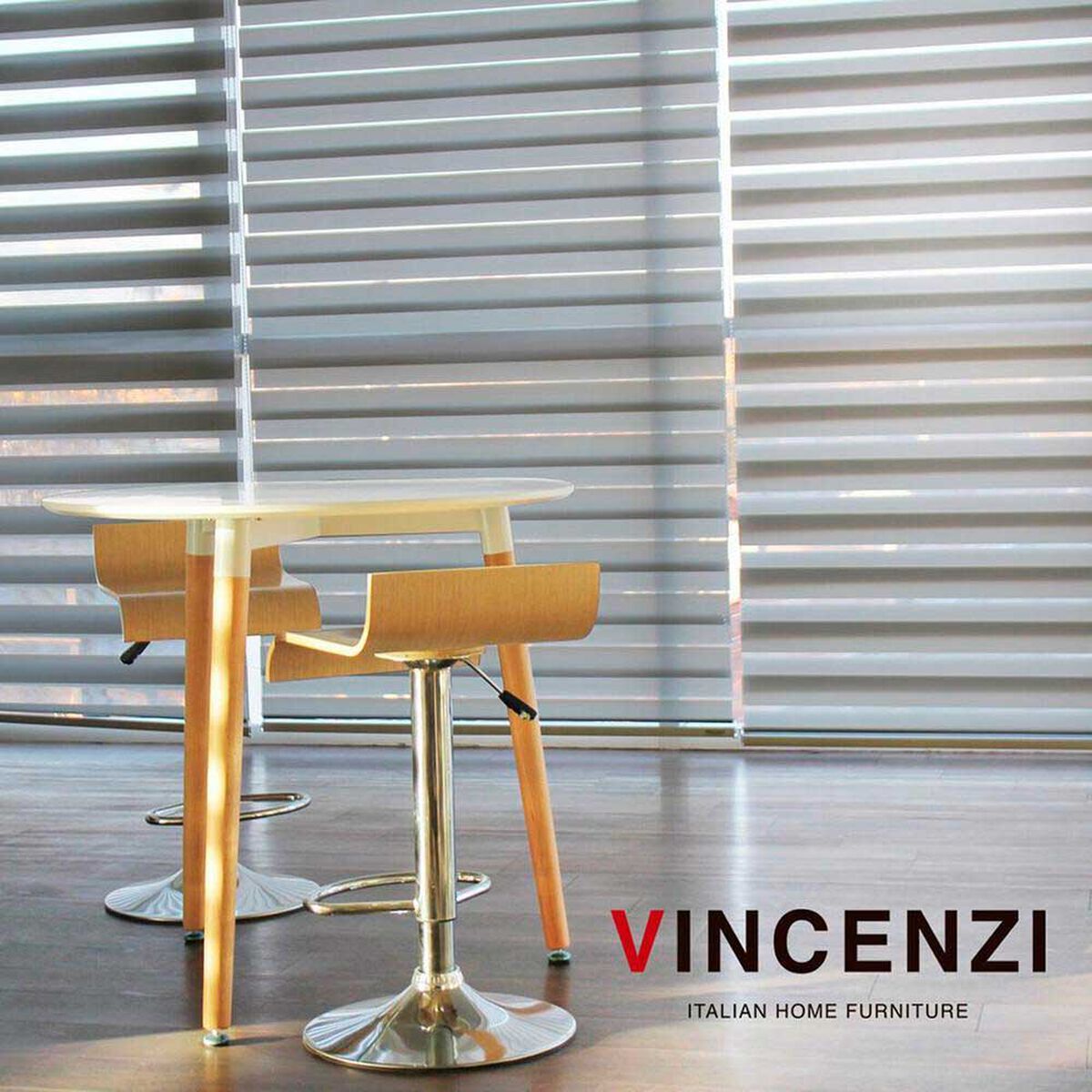 Cortina Roller Duo Vincenzi Gris 140 x 240 cm