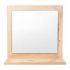 Espejo Cuadrado con Repisa TuHome Make-Up 35 x 35 cm