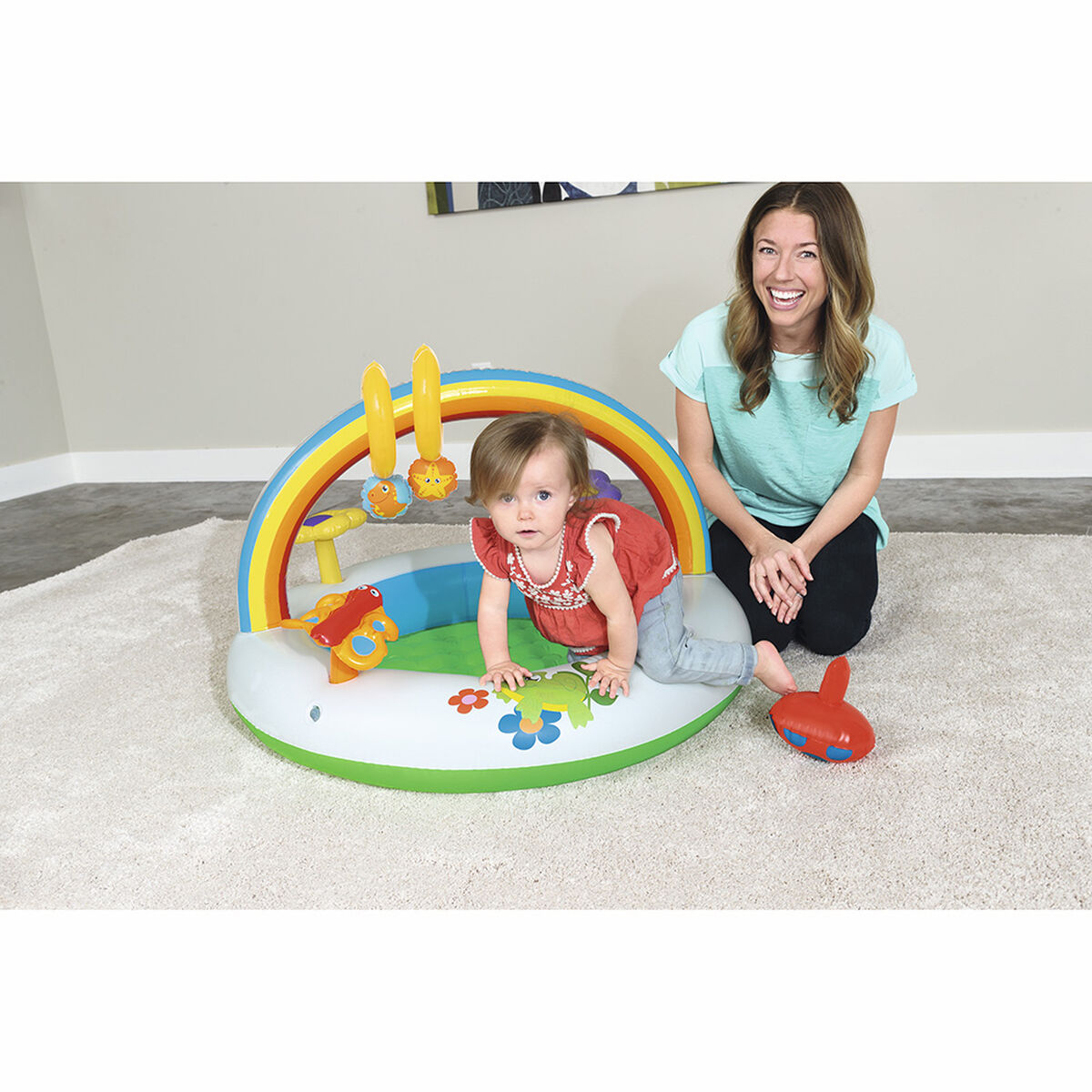 Gimnasio Inflable Bestway Rainbow Go & Grow