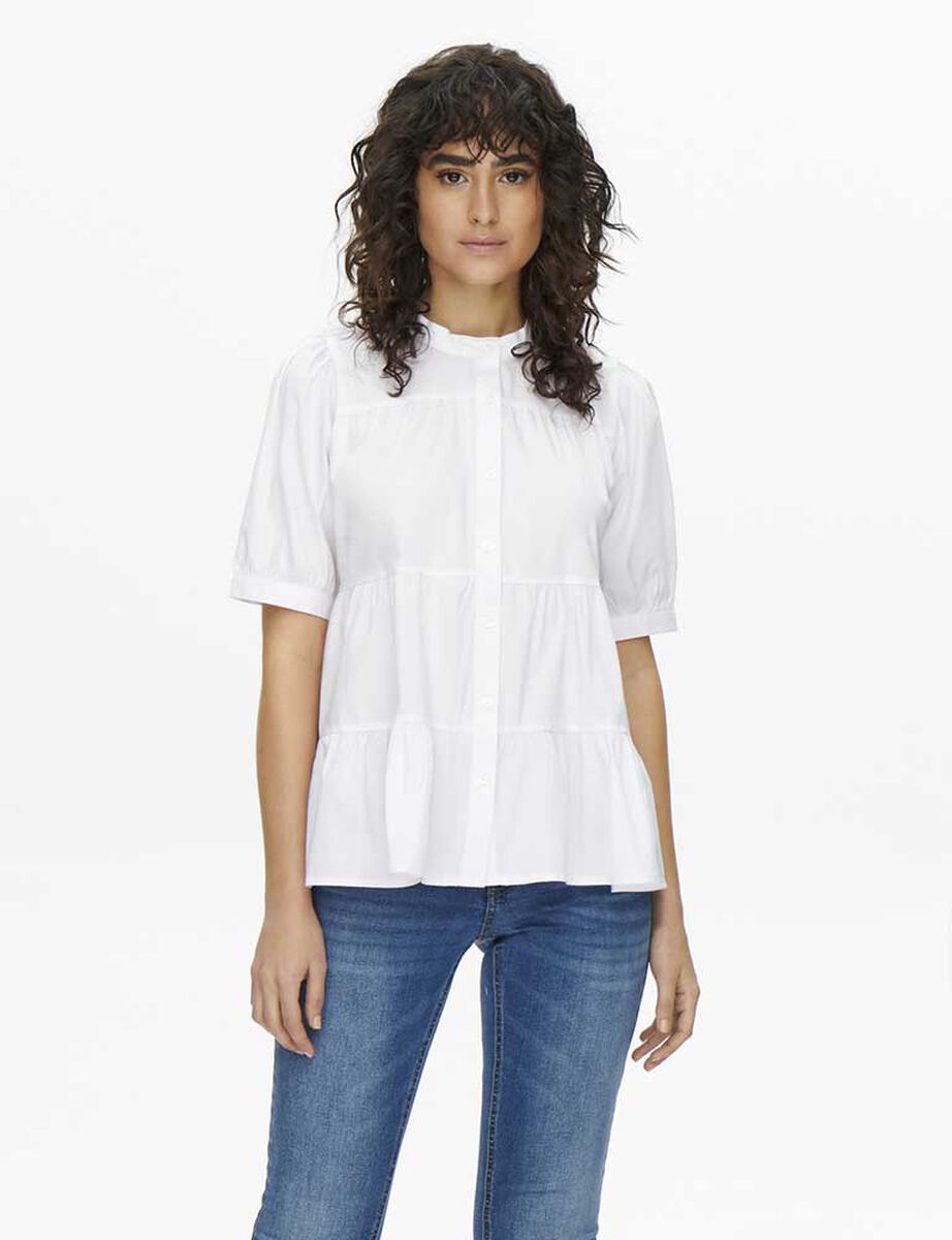 Blusa Manga Francesa Mujer Jacqueline De Yong