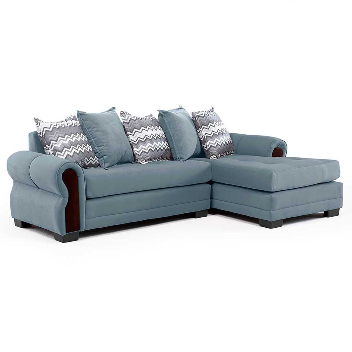 Sof&aacute; Seccional Living Factory Arizona 4 Cuerpos Beige