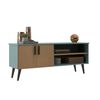 Rack Tv 50" Catar Grey Nogal