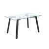 Juego de Comedor Spazzio Jockey 6 Sillas Negro