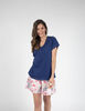 Pijama Corto Mujer Portman Club