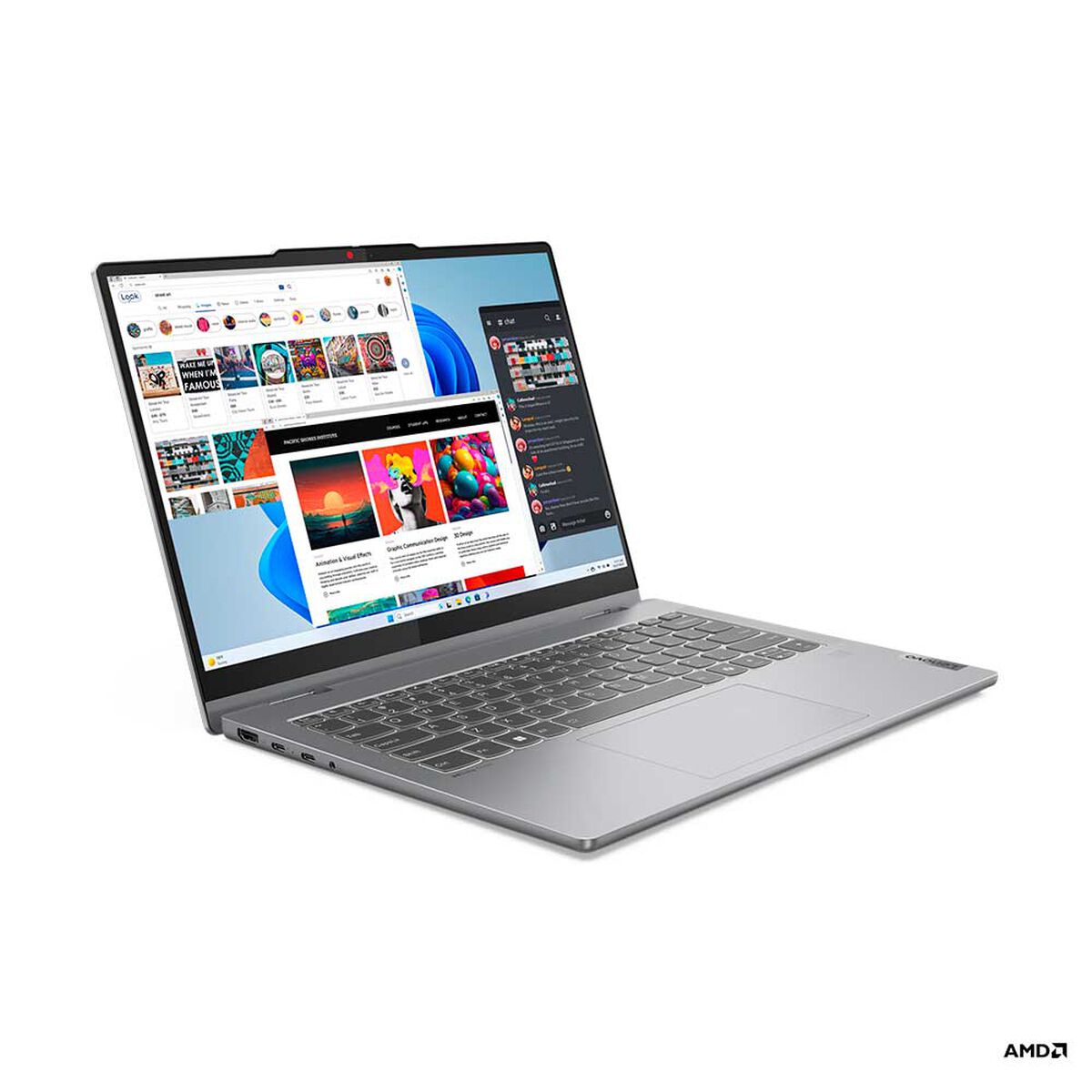 Notebook Lenovo Ideapad 5 FLEX AMD Ryzen 7 8845HS 16GB 512GB SSD 14" + Pen + IA