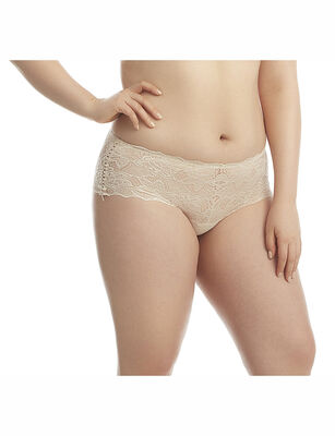 Imagen 1 del producto Calzón Pantaleta Mujer Flores BEIGE, BLANCO, NEGRO