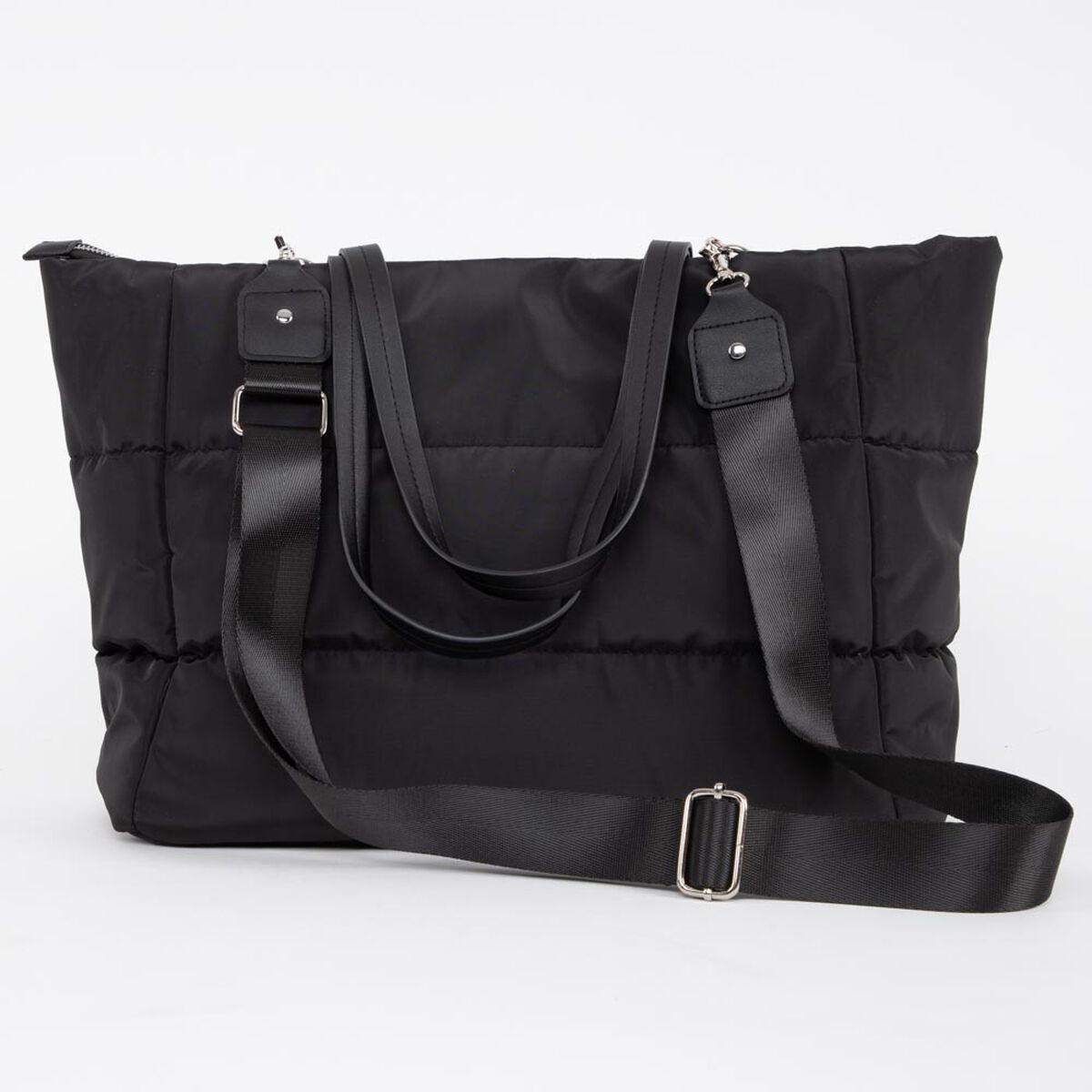 Bolso Tote Negro Mujer Icono