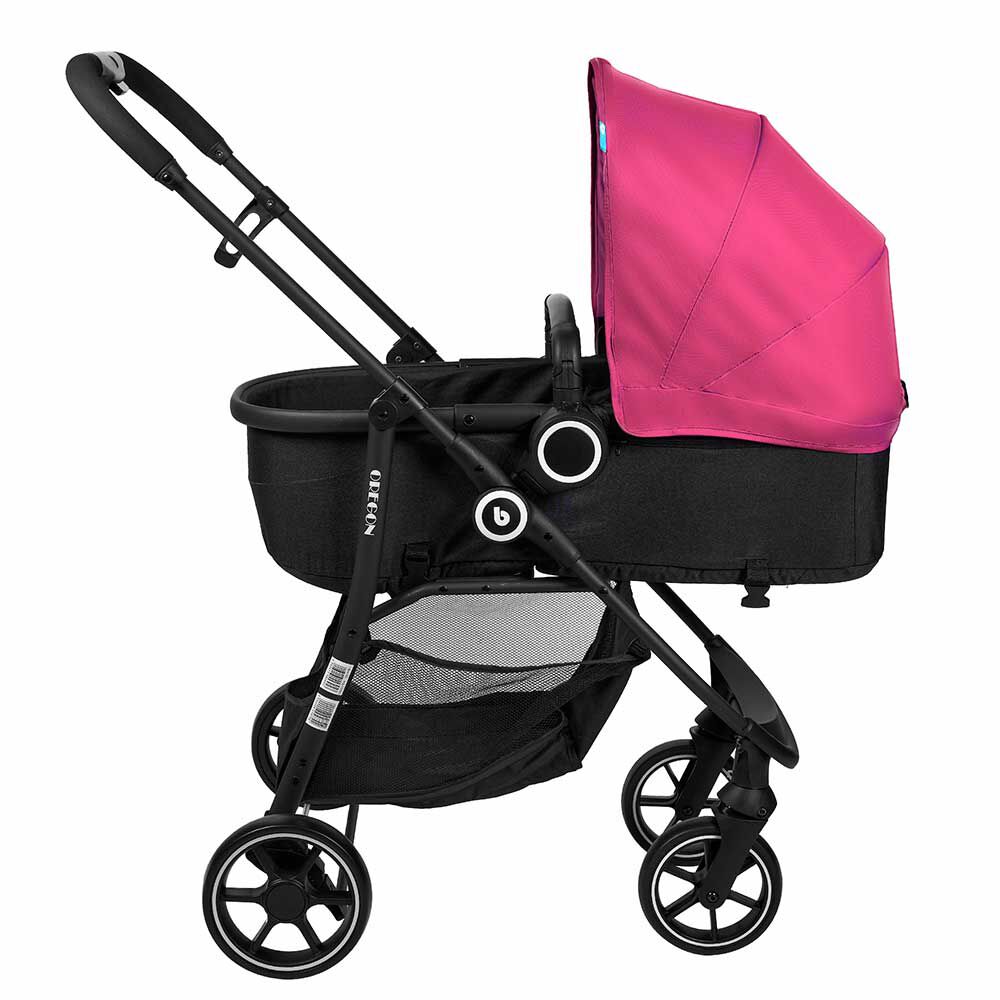 Bebeglo Oregon Isofix Travel System + Base Fucsia, foto 3