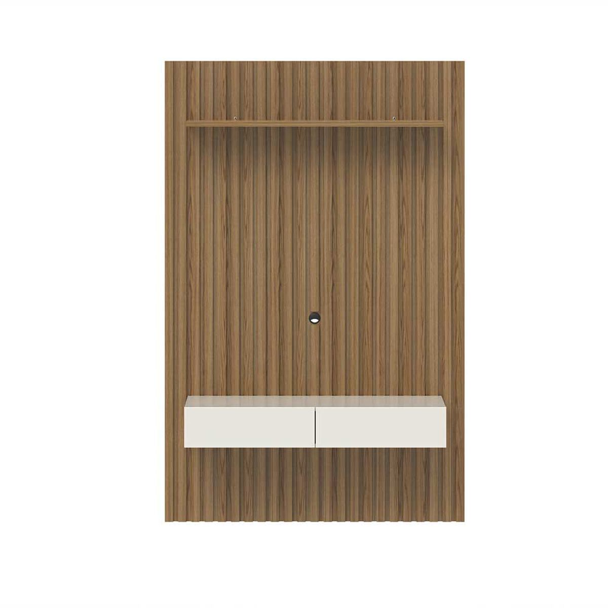 Home TV Decocasa Aspen Hasta 50" Castaño Off White