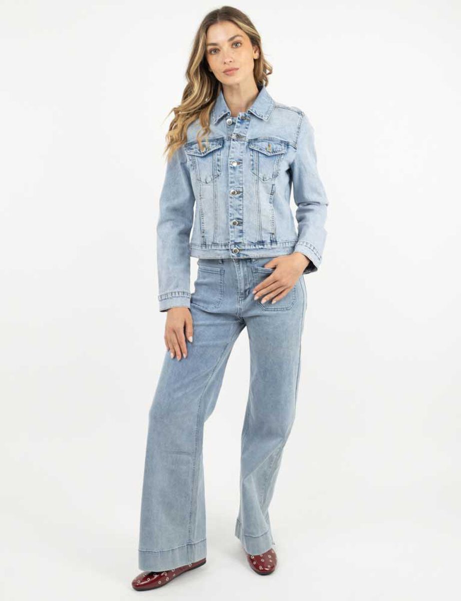 Chaqueta Mezclilla Mujer Zibel
