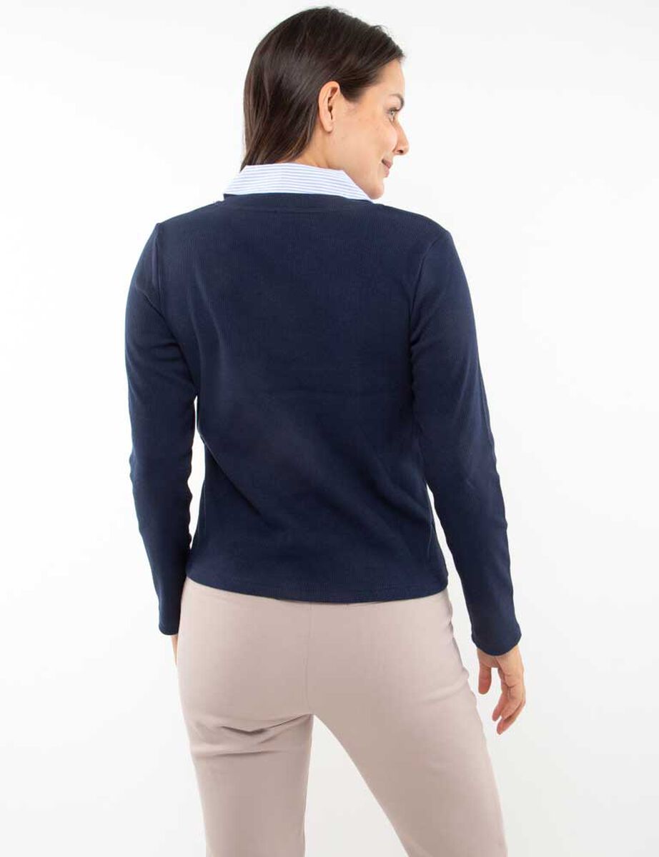 Polera Manga Larga Mujer Zibel