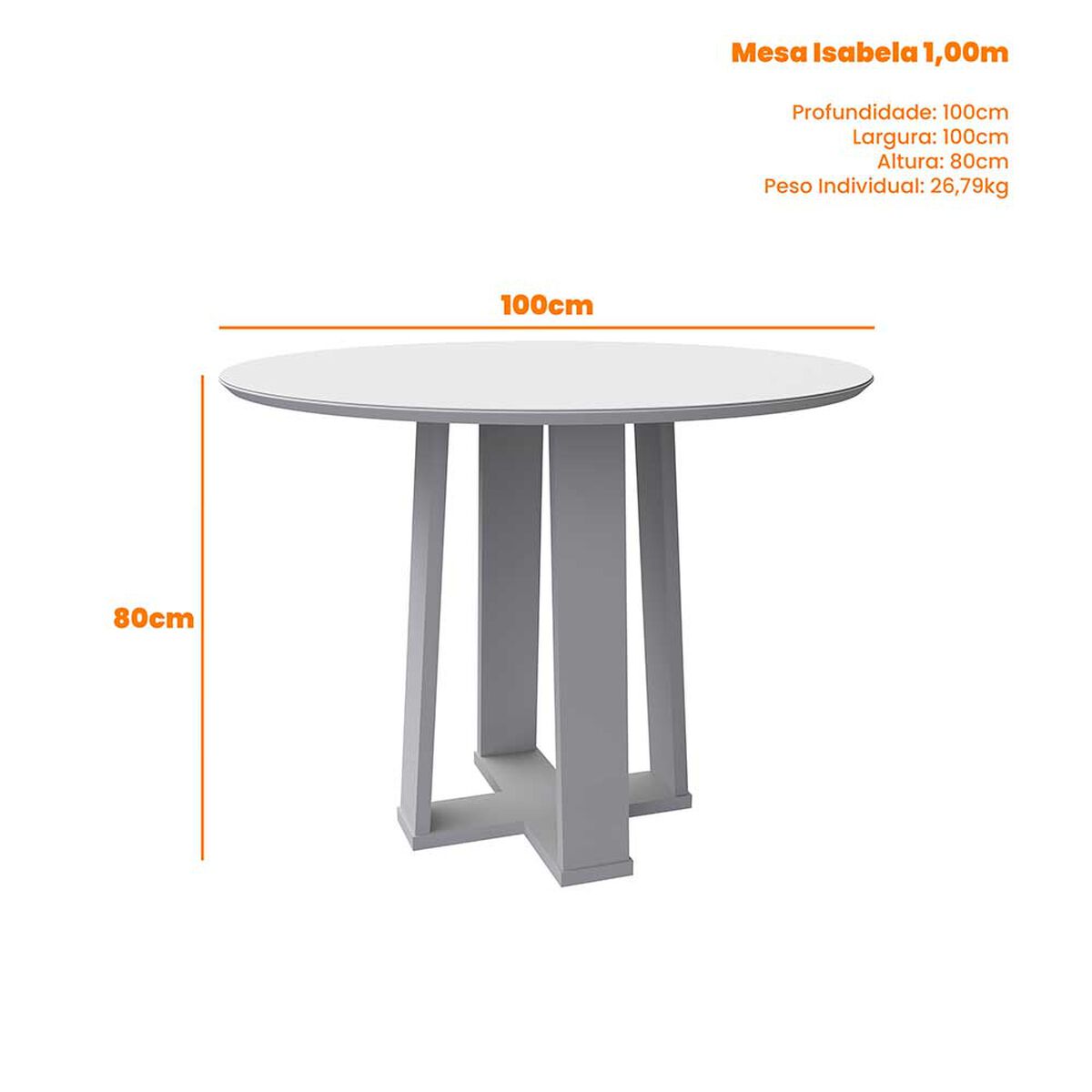 Juego de Comedor Jdo & Design Isabella Beige 4 Sillas 