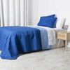 Cubrecama Mashini 2 Plazas Liso Azul Celeste