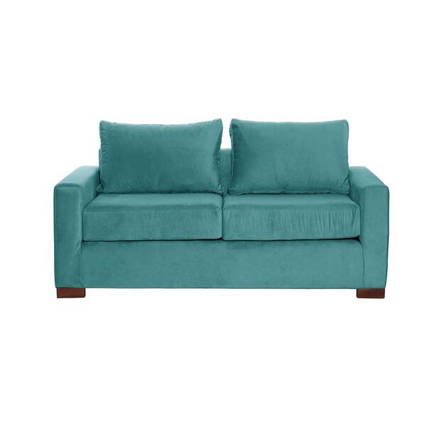 Sofá Latam Home Livorno 2 Cuerpos Turquesa