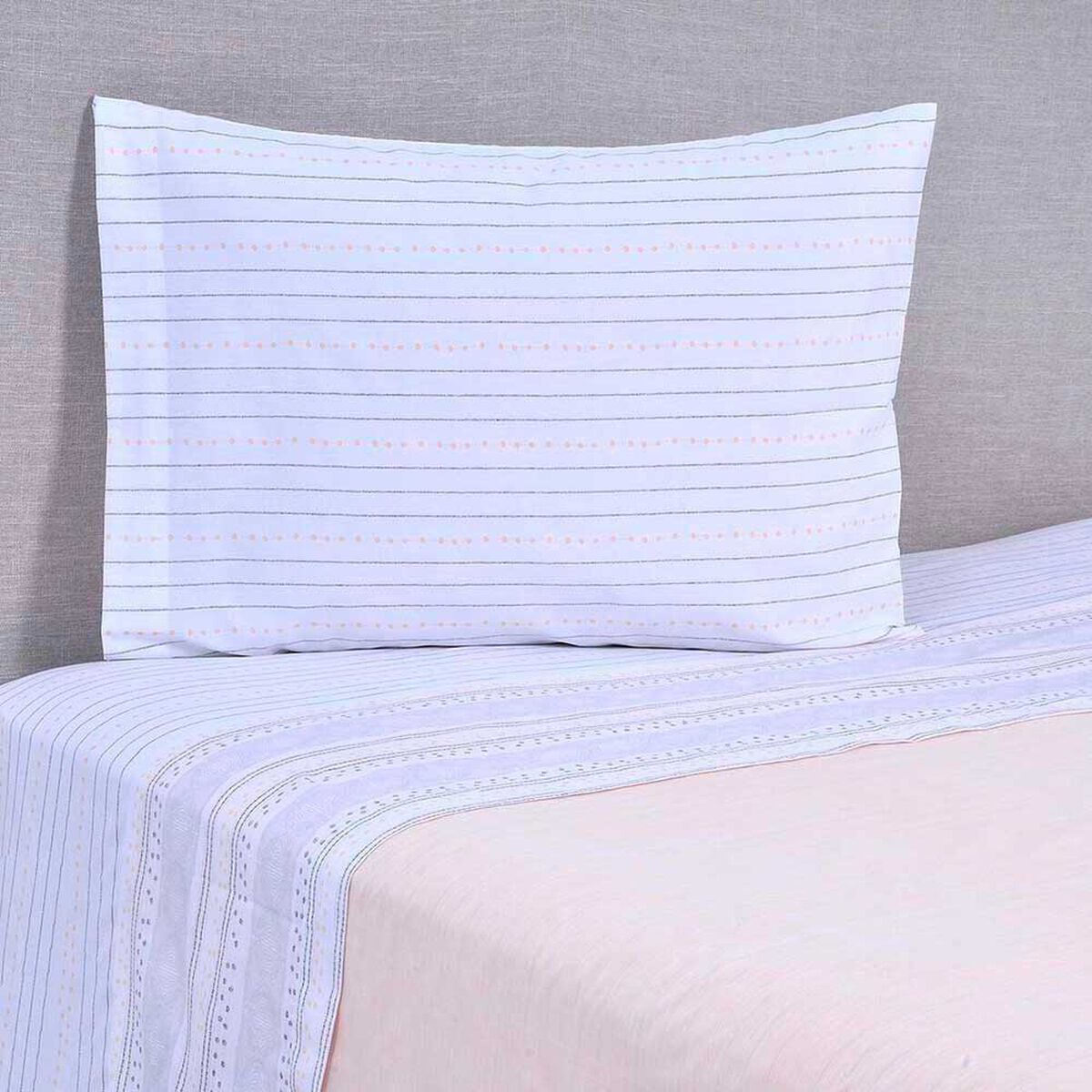 Juego de S&aacute;banas Mashini 180 Hilos 1,5 Plazas Jacinto