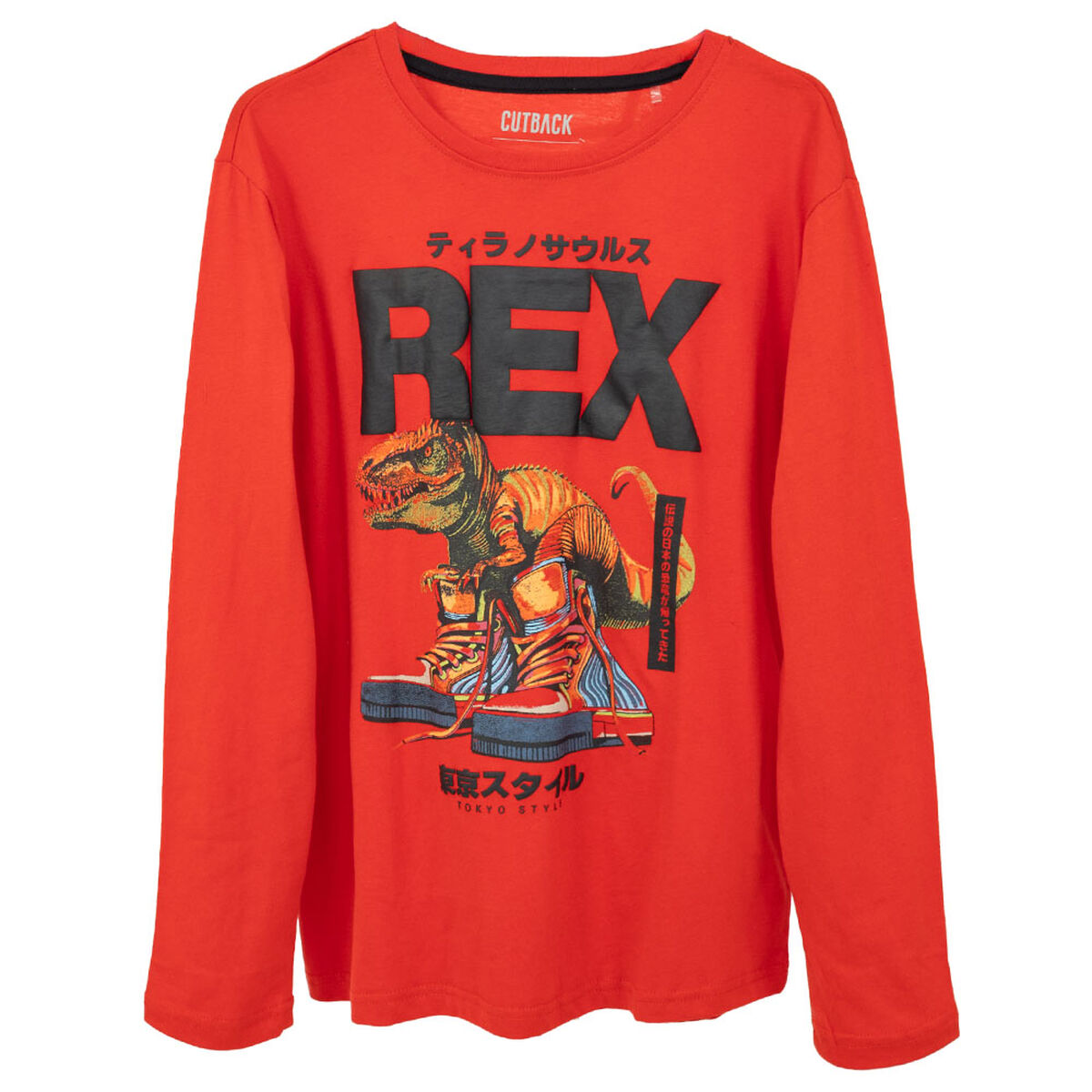 Polera Manga Larga Ni&ntilde;o Cutback