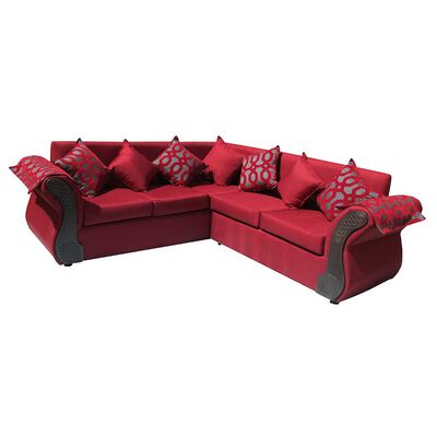 Imagen 1 del producto Sofá Seccional Almore Irlanda 5 Cuerpos Rojo