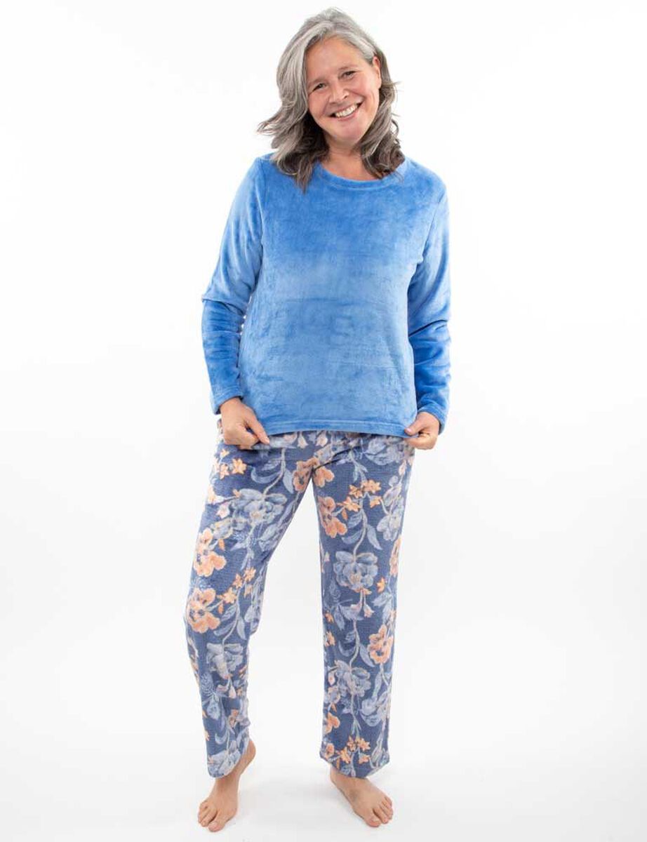Pijama Polar Mujer Portman Club