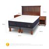 Cama Europea CIC Base Dividida King Súper Premium + Respaldo + Veladores