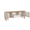 Rack Decocasa Aura hasta 75" Off White