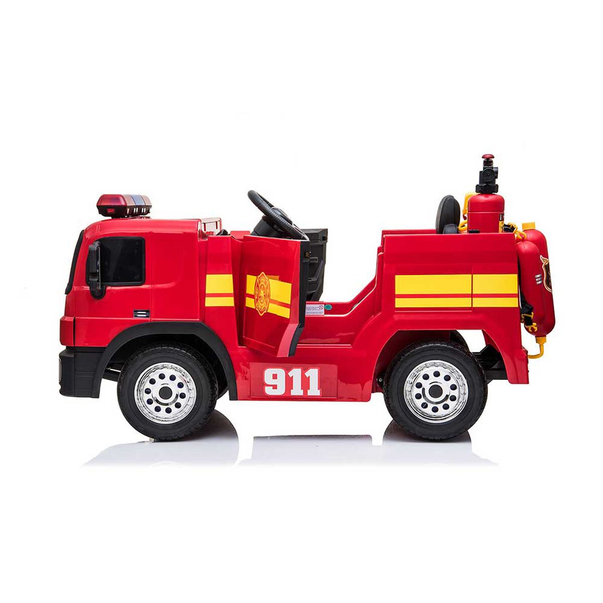 Camion De Bomberos v12 Rojo Talbot