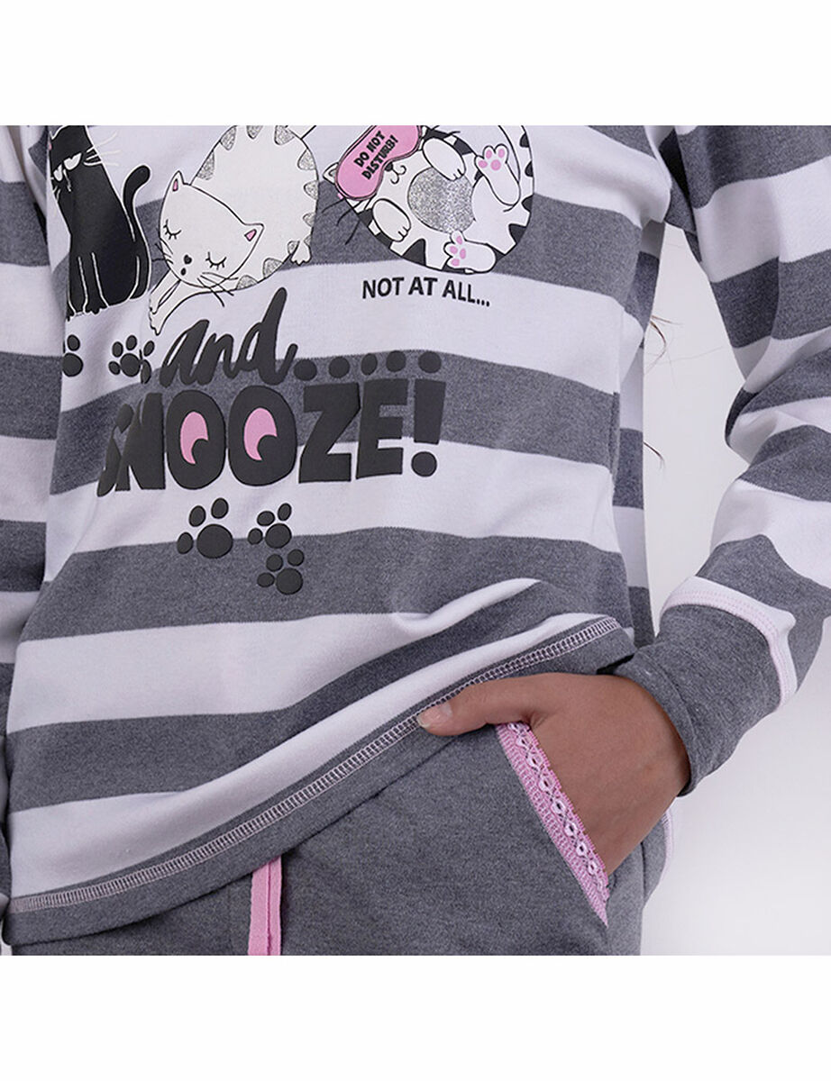 Pijama Gatos Niña Kayser