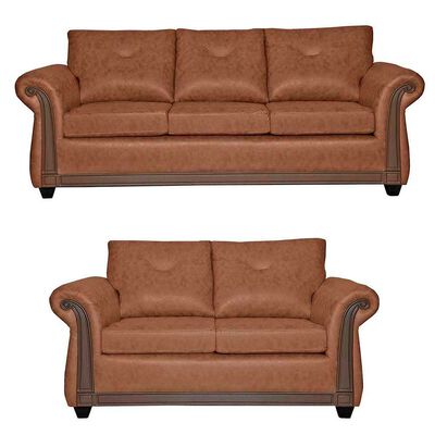 Imagen 1 del producto Juego de Living Black Factory Bristol 5 Cuerpos Terracota