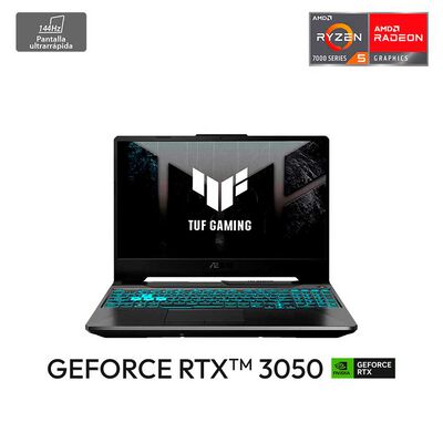 Imagen 1 del producto Notebook Gamer Asus TUF Gaming A15 AMD Ryzen 5 16GB RAM 512GB SSD 15,6"" NVIDIA RTX 3050