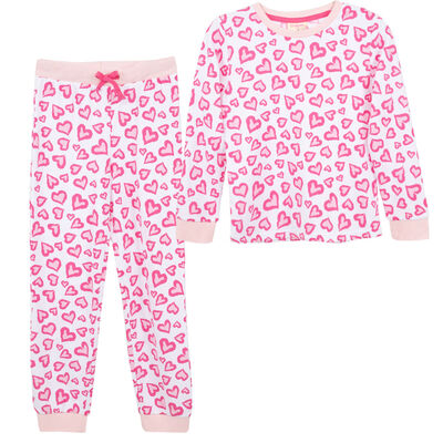 Imagen 1 del producto Conjunto Pijama Polera+Pantalón Niña Chess Rosado