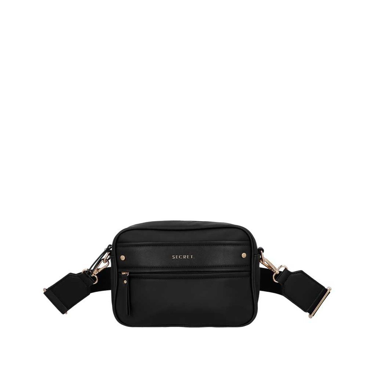Cartera Bandolera Secret Londres SC7 Peque&ntilde;a Negra