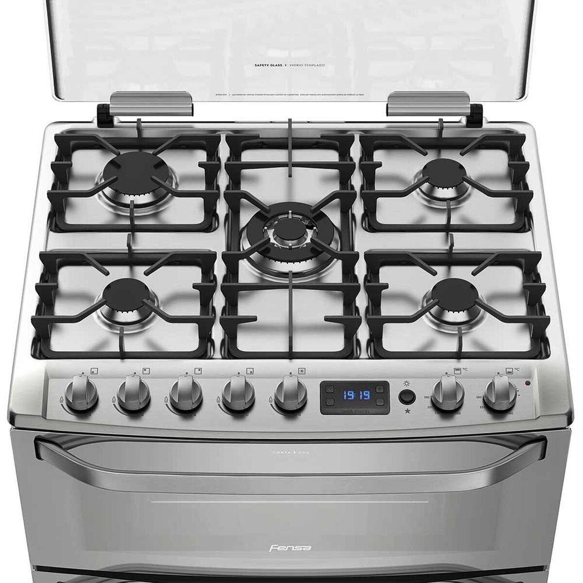 Cocina a Gas Fensa 76XDR 5 Quemadores