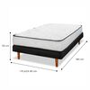 Cama Europea Flex 1 Plaza New Simple