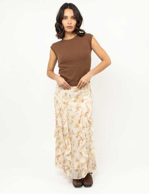 Imagen 2 del producto Falda Maxi Mujer Zibel Blanco